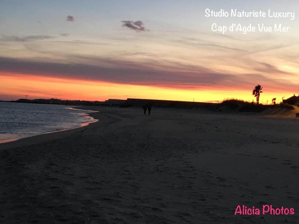 Appartamento Studio Naturiste Luxury Cap D Agde Vue Mer Esterno foto